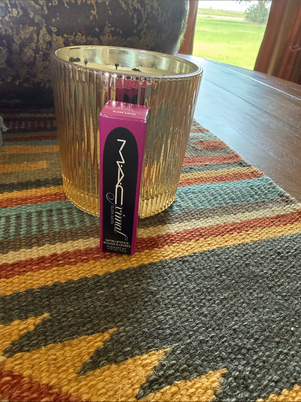 MAC Cosmetics Satin Lipstick Box in Rebel (819)